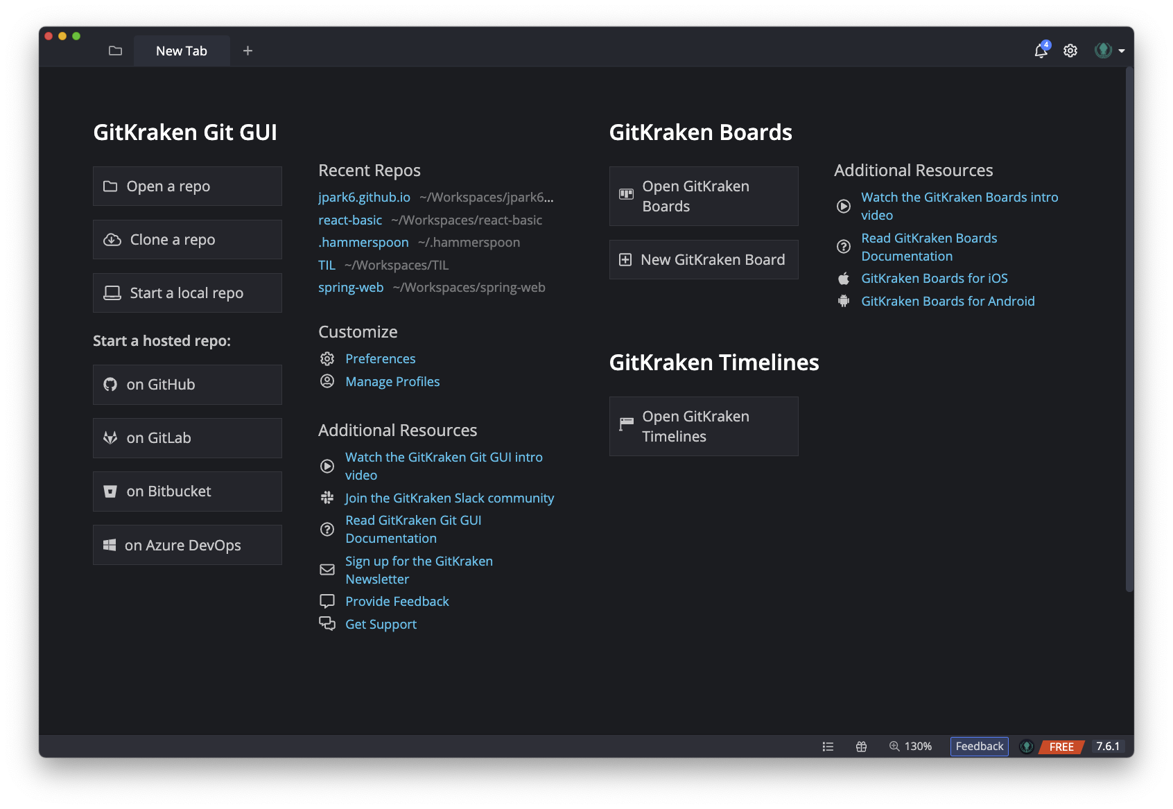 GitKraken Main